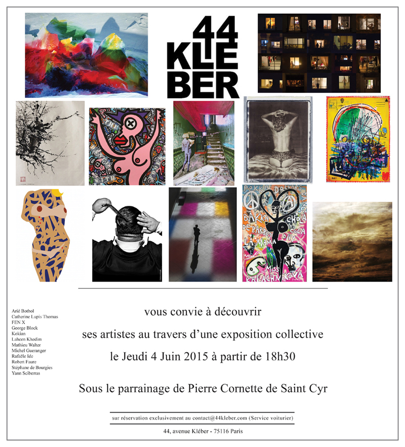 Collective exhibition at the 44KLEBER - 4th june 2015